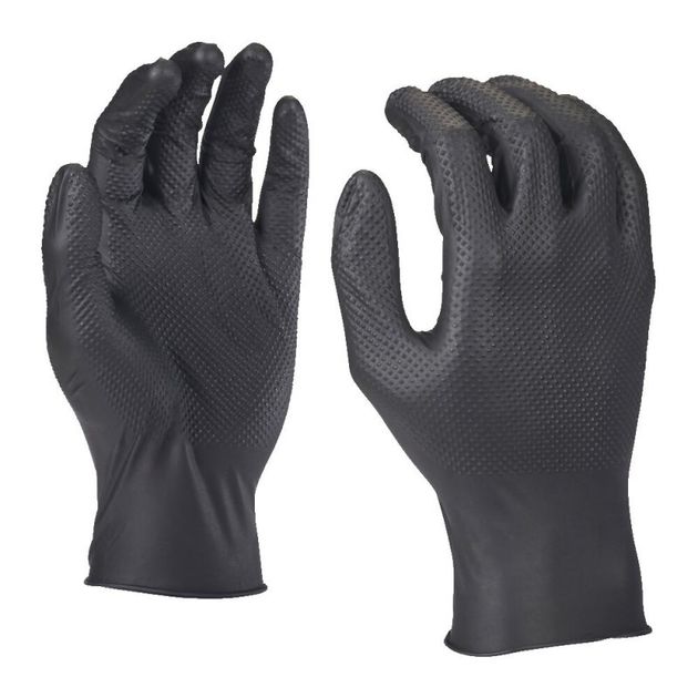 Перчатки нитриловые одноразовые 11/XXL (50 шт) MILWAUKEE 4932493237, фото  | SNABZHENIE.com.ua