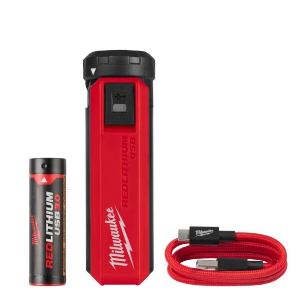 Повербанк 2,1А PPS-301 с USB зарядным устройством MILWAUKEE 4932493335, фото  | SNABZHENIE.com.ua