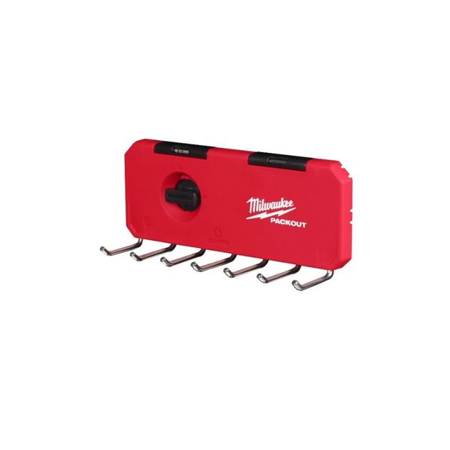 Держатель MILWAUKEE PACKOUT SMALL HOOK ROW, фото , зображення 2 | SNABZHENIE.com.ua Держатель MILWAUKEE PACKOUT SMALL HOOK ROW, фото , зображення 2 | SNABZHENIE.com.ua