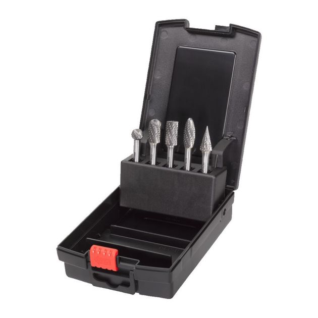 Набор борфрез твердосплавных TC 6 X 10MM 5 шт MILWAUKEE 4932493577, фото  | SNABZHENIE.com.ua