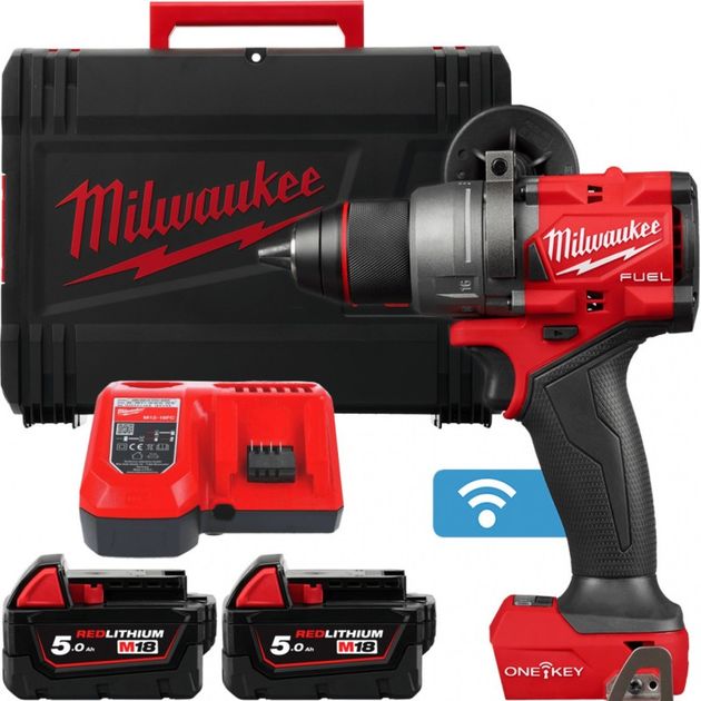 Аккумуляторная ударная дрель MILWAUKEE M18 ONEPD3-502X, 158 Нм, фото  | SNABZHENIE.com.ua