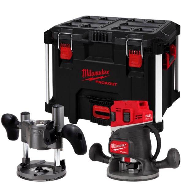 Фрезер кромочный аккумуляторный MILWAUKEE M18 FR12KIT-0P 4933493305, фото  | SNABZHENIE.com.ua