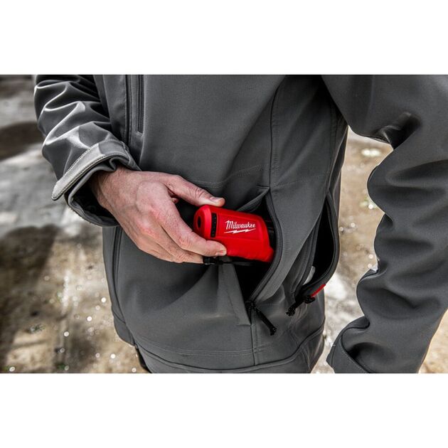 Куртка с подогревом XL MILWAUKEE M12 HJGREY5-0 (без з/у и акк.), фото , изображение 8 | SNABZHENIE.com.ua Куртка с подогревом XL MILWAUKEE M12 HJGREY5-0 (без з/у и акк.), фото , изображение 8 | SNABZHENIE.com.ua