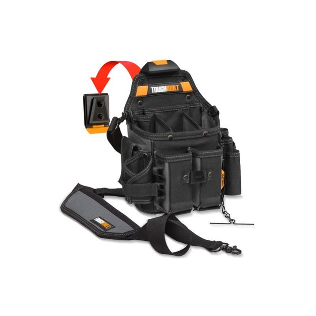 Поясная сумка электрика ClipTech Toughbuilt TB-CT-114, фото  | SNABZHENIE.com.ua