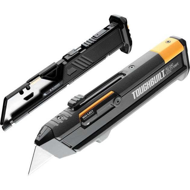 Универсальный нож ToughBuilt® Reload с 10 лезвиями, фото  | SNABZHENIE.com.ua