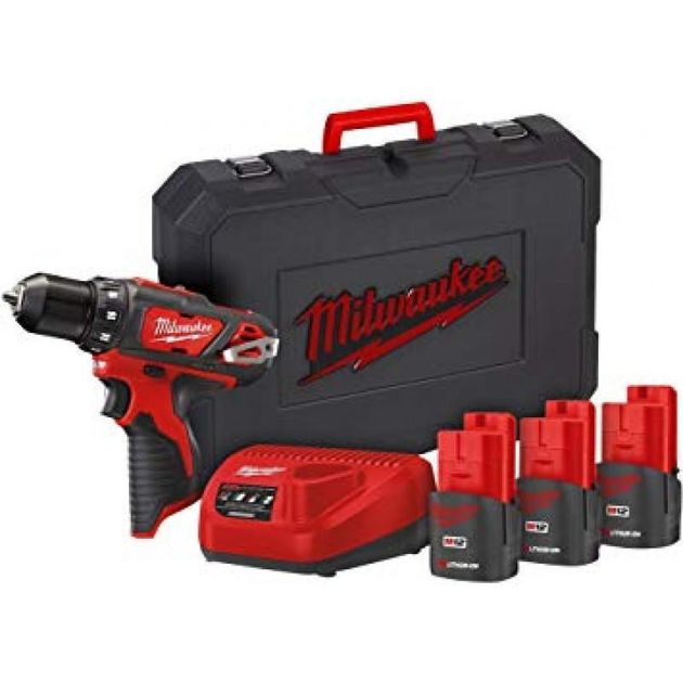Дрель-шуруповерт MILWAUKEE M12 BDD-203C, 30 Нм, фото  | SNABZHENIE.com.ua