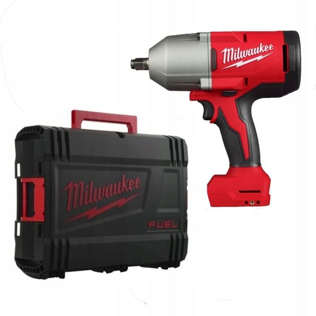 Гайковерт високопотужний MILWAUKEE 1/2 (1627 Нм) M18 BLHIWF12-0X (каркас) з кільцем, фото , зображення 5 | SNABZHENIE.com.ua Гайковерт високопотужний MILWAUKEE 1/2 (1627 Нм) M18 BLHIWF12-0X (каркас) з кільцем, фото , зображення 5 | SNABZHENIE.com.ua
