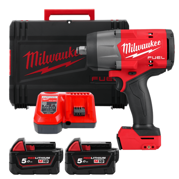 Гайковерт MILWAUKEE 1/2" (2034 Нм) с кольцом M18 FHIW2F12-502X, фото  | SNABZHENIE.com.ua