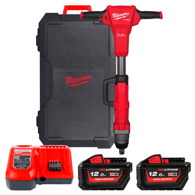 Гайковерт аккумуляторный 1'' (2000 Нм) MILWAUKEE M18 FHIWF1R-122C, фото  | SNABZHENIE.com.ua