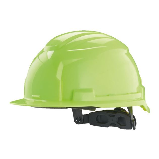 Каска захисна BOLT100 Hi-Vis невентилююча для промислового альпінізму MILWAUKEE, фото  | SNABZHENIE.com.ua