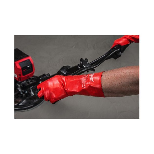 Перчатки химические Grip, размер 11/XXL, MILWAUKEE, фото , изображение 2 | SNABZHENIE.com.ua Перчатки химические Grip, размер 11/XXL, MILWAUKEE, фото , изображение 2 | SNABZHENIE.com.ua