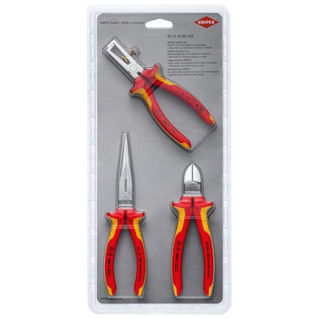Набор инструментов KNIPEX, 00 31 30 BK V03, фото  | SNABZHENIE.com.ua