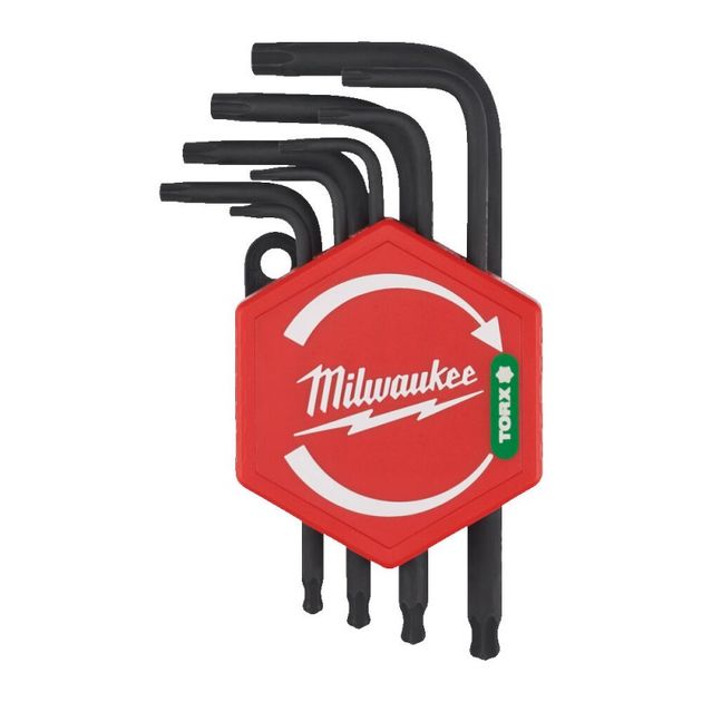 Компактный набор ключей Torx MILWAUKEE, 9 предметов, 4932492703, фото  | SNABZHENIE.com.ua