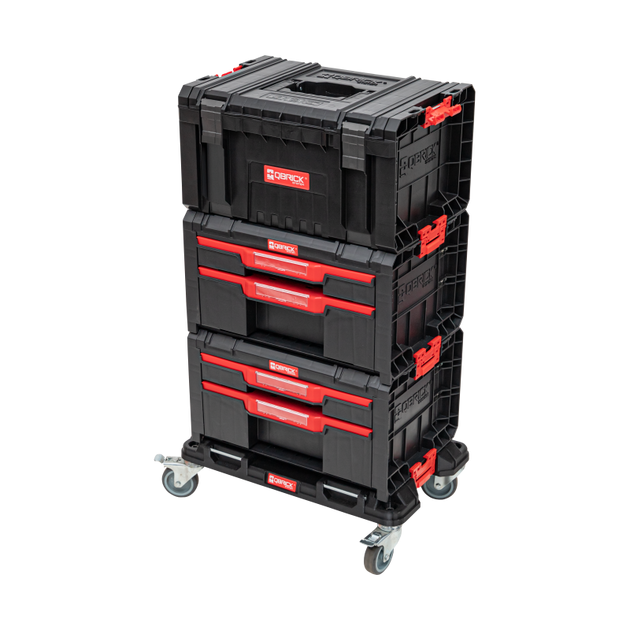 Набор ящиков QBRICK SYSTEM PRO SET2 мобильный шкаф 525x345x885, фото  | SNABZHENIE.com.ua