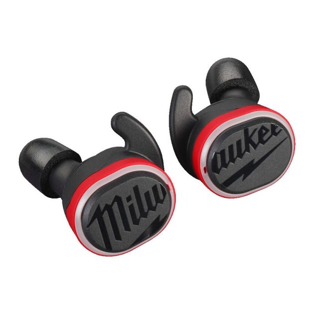 Наушники для роботи з захистом слуху MILWAUKEE REDLITHIUM L4 RLEPB-301 USB Bluetooth, фото , зображення 3 | SNABZHENIE.com.ua Наушники для роботи з захистом слуху MILWAUKEE REDLITHIUM L4 RLEPB-301 USB Bluetooth, фото , зображення 3 | SNABZHENIE.com.ua