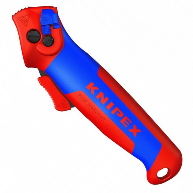 Нож с пяткой двухфункционный KNIPEX 16 50 145 SB, фото , изображение 2 | SNABZHENIE.com.ua Нож с пяткой двухфункционный KNIPEX 16 50 145 SB, фото , изображение 2 | SNABZHENIE.com.ua