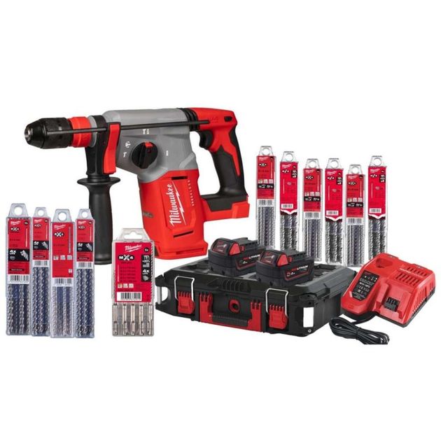 Перфоратор аккумуляторный M18 BLHX100P-502P, 2.3 Дж, SDS PLUS, фото  | SNABZHENIE.com.ua