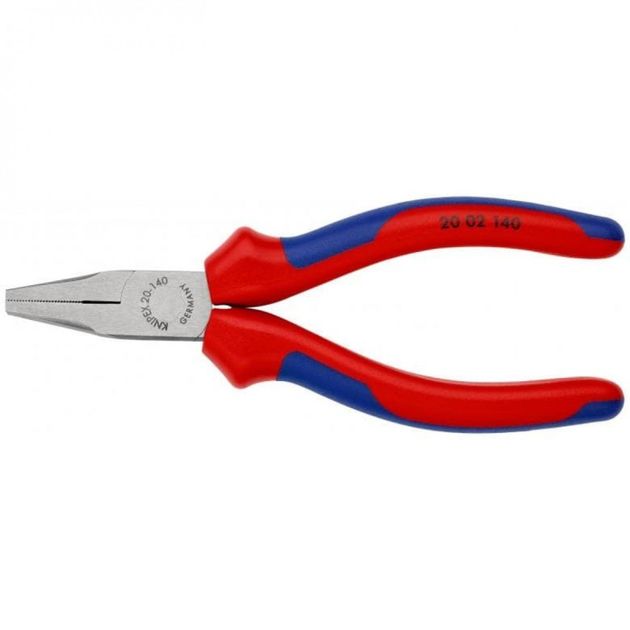 Плоскогубцы KNIPEX 20 02 140 SB с гладкими губками, фото  | SNABZHENIE.com.ua