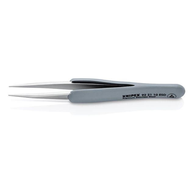 Антистатический пинцет KNIPEX 123 мм для прецизионных работ, фото  | SNABZHENIE.com.ua