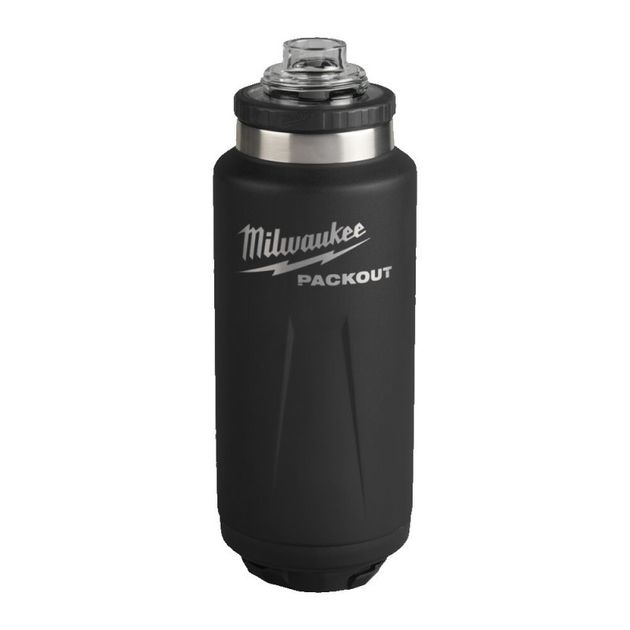 Термобутылка 1065 мл черная PACKOUT MILWAUKEE, фото , изображение 2 | SNABZHENIE.com.ua Термобутылка 1065 мл черная PACKOUT MILWAUKEE, фото , изображение 2 | SNABZHENIE.com.ua