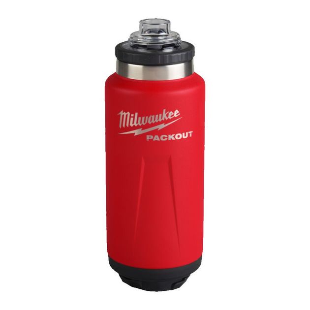 Термобутилка 1065 мл червона PACKOUT MILWAUKEE, фото , зображення 2 | SNABZHENIE.com.ua Термобутилка 1065 мл червона PACKOUT MILWAUKEE, фото , зображення 2 | SNABZHENIE.com.ua