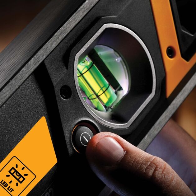 Премиум уровень TOUGHBUILT 60 см магнитный TB-H2-L-M60LH-M, фото , изображение 4 | SNABZHENIE.com.ua Премиум уровень TOUGHBUILT 60 см магнитный TB-H2-L-M60LH-M, фото , изображение 4 | SNABZHENIE.com.ua
