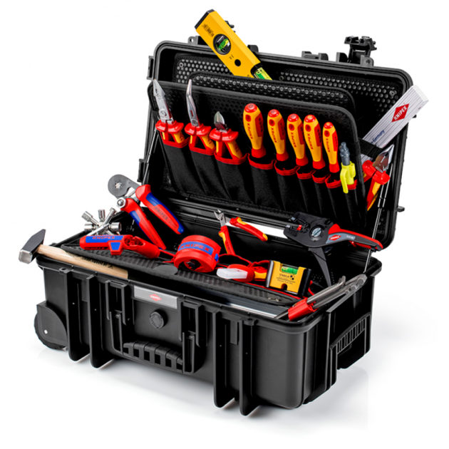 Валіза для інструментів KNIPEX Robust26 Elektro, укомплектована, фото  | SNABZHENIE.com.ua