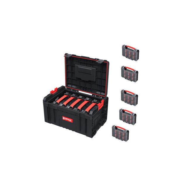 Ящик для инструментов QBRICK SYSTEM PRO + 5 органайзеров MULTI, фото  | SNABZHENIE.com.ua