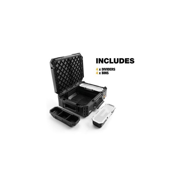 Ящик для інструментів TOUGHBUILT Tool Box StackTech TB-B1-B-30, фото , зображення 4 | SNABZHENIE.com.ua Ящик для інструментів TOUGHBUILT Tool Box StackTech TB-B1-B-30, фото , зображення 4 | SNABZHENIE.com.ua