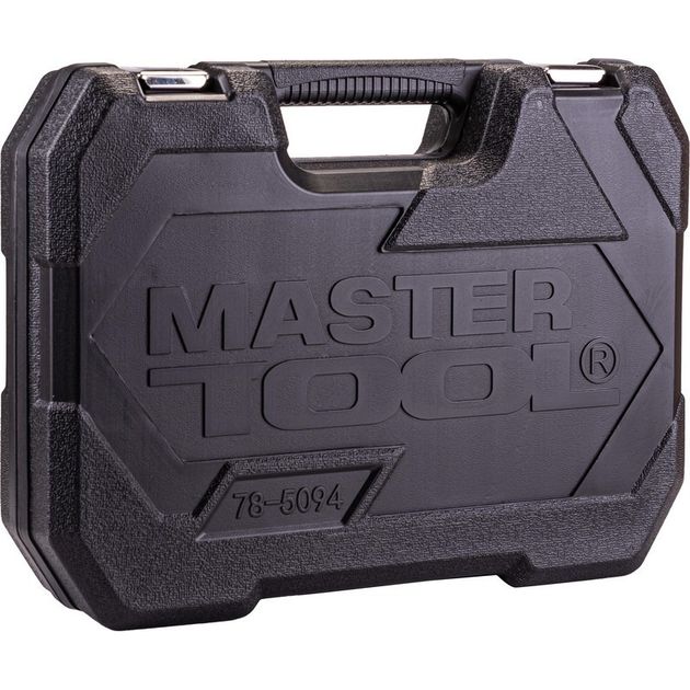 Набор ключей и насадок торцевых MASTERTOOL CrV 1/4" и 1/2" 94 шт 78-5094, фото , зображення 8 | SNABZHENIE.com.ua Набор ключей и насадок торцевых MASTERTOOL CrV 1/4" и 1/2" 94 шт 78-5094, фото , зображення 8 | SNABZHENIE.com.ua