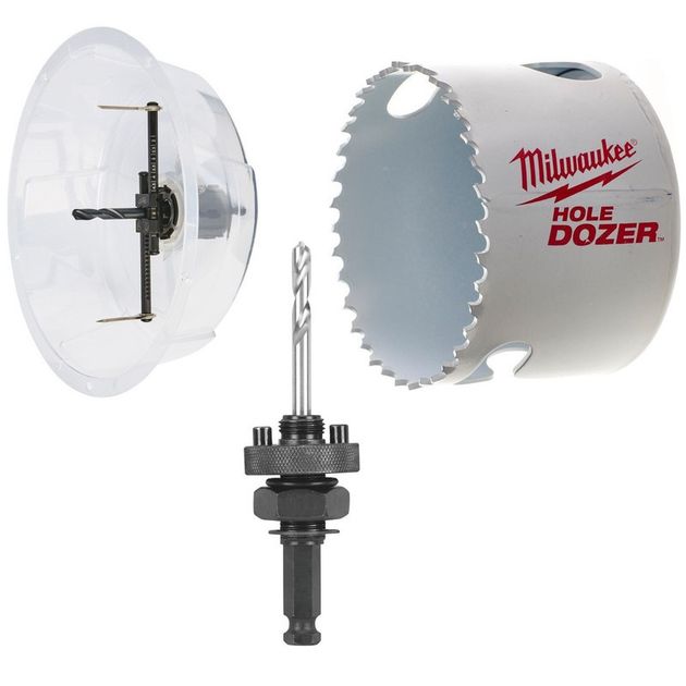 Коронка для сверления мягких материалов 51-178мм + 68mm H/Dozer + адаптер, фото  | SNABZHENIE.com.ua