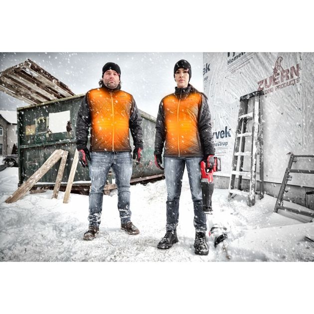 Куртка с электроподогревом Milwaukee M12 HJP-0 (M), черная, фото , изображение 3 | SNABZHENIE.com.ua Куртка с электроподогревом Milwaukee M12 HJP-0 (M), черная, фото , изображение 3 | SNABZHENIE.com.ua