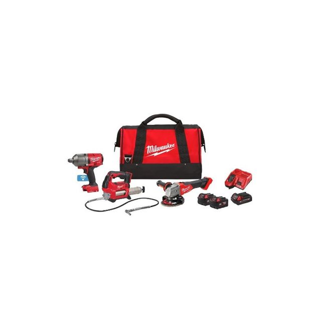Набор аккумуляторных инструментов MILWAUKEE M18 FPP3AK-523B, фото  | SNABZHENIE.com.ua