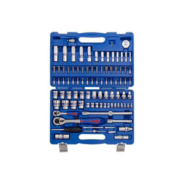 Набор инструментов универсальный 96 ед. 1/4"+1/2" 12-ти гранные KING TONY, фото , зображення 2 | SNABZHENIE.com.ua