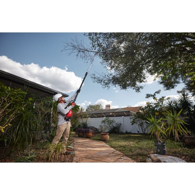 Ножицы-секатор удлиненные аккумуляторные телескопические M18 BLTS-0 MILWAUKEE, фото , зображення 2 | SNABZHENIE.com.ua