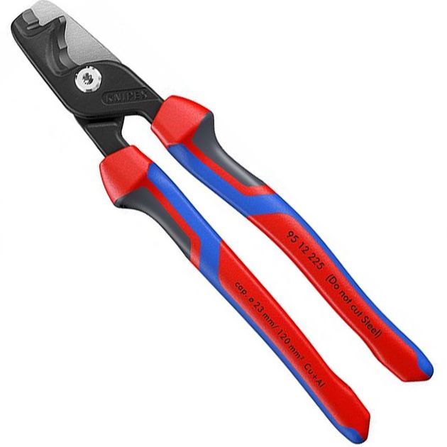 Ножницы KNIPEX StepCut XL для резки кабелей 225мм 95 12 225, фото  | SNABZHENIE.com.ua