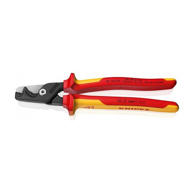Ножницы для резки кабелей 225мм KNIPEX StepCut XL 95 18 225, фото  | SNABZHENIE.com.ua