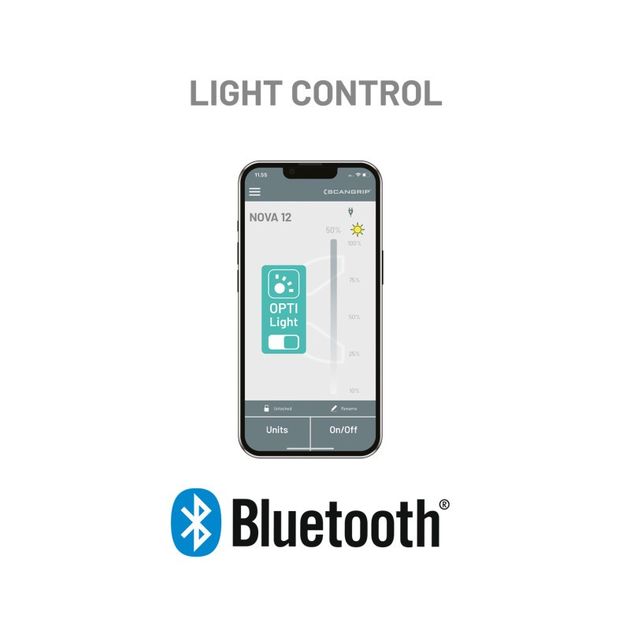Прожектор переносной 12000 люмен NOVA 12 с Bluetooth SCANGRIP, фото , изображение 4 | SNABZHENIE.com.ua Прожектор переносной 12000 люмен NOVA 12 с Bluetooth SCANGRIP, фото , изображение 4 | SNABZHENIE.com.ua