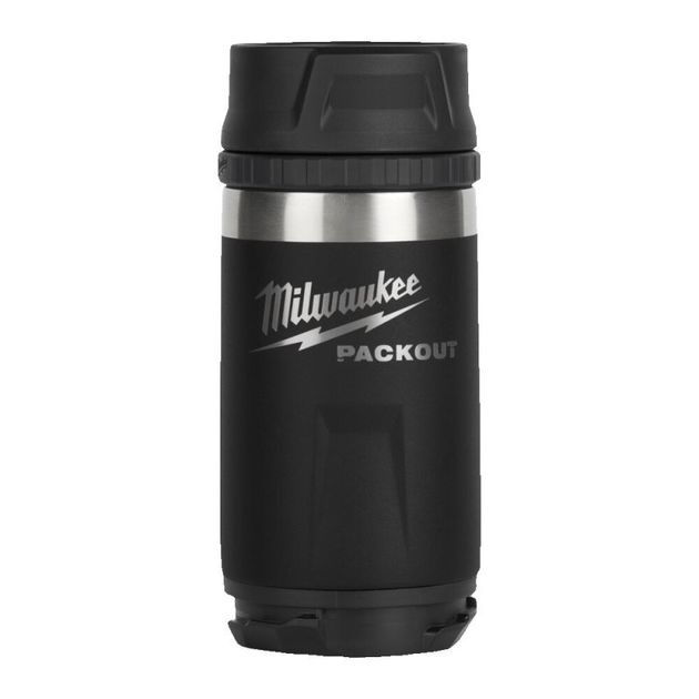 Термокружка PACKOUT 355 мл черная MILWAUKEE, фото  | SNABZHENIE.com.ua