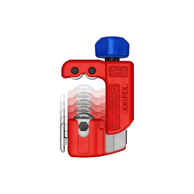 Труборез KNIPEX TubiX® S для труб диаметром 3-30 мм (1/8 – 1 1/8), фото , изображение 2 | SNABZHENIE.com.ua Труборез KNIPEX TubiX® S для труб диаметром 3-30 мм (1/8 – 1 1/8), фото , изображение 2 | SNABZHENIE.com.ua