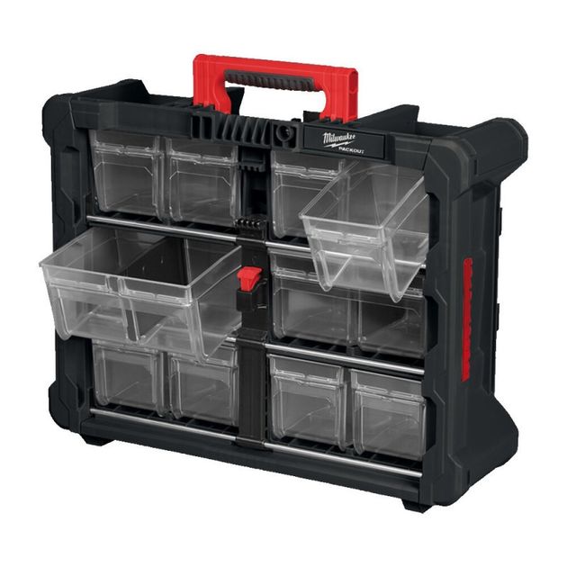 Большой ящик-органайзер MILWAUKEE PACKOUT TIP BIN, фото  | SNABZHENIE.com.ua