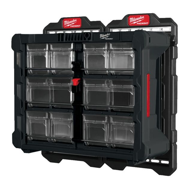 Ящик органайзер большой MILWAUKEE PACKOUT TIP BIN, фото , зображення 2 | SNABZHENIE.com.ua Ящик органайзер большой MILWAUKEE PACKOUT TIP BIN, фото , зображення 2 | SNABZHENIE.com.ua