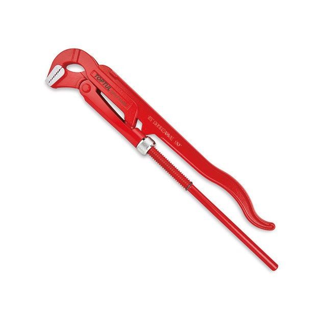 Ключ трубный 64мм L555 (90°, шведский тип) TOPTUL DDAF1A64, фото  | SNABZHENIE.com.ua