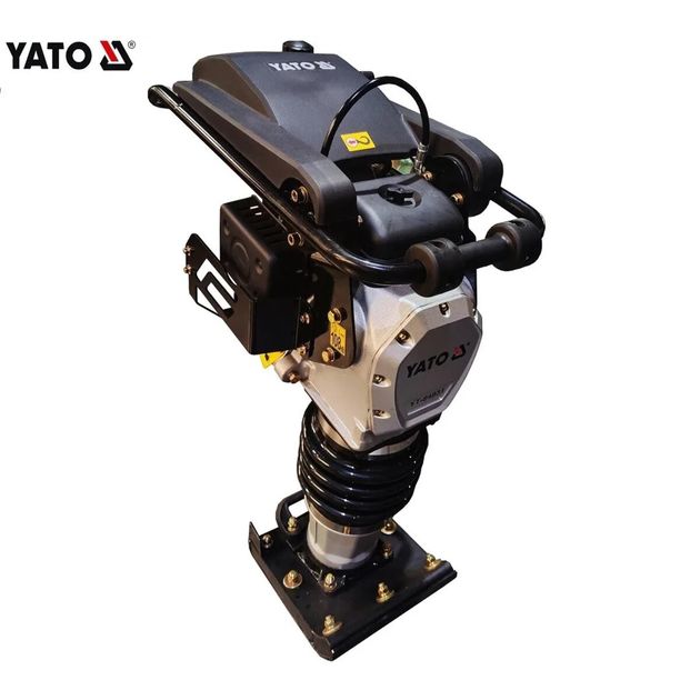 Бензиновая трамбовка YATO F=13,7 кН, 680 уд/мин, 35x28,5 см, фото  | SNABZHENIE.com.ua