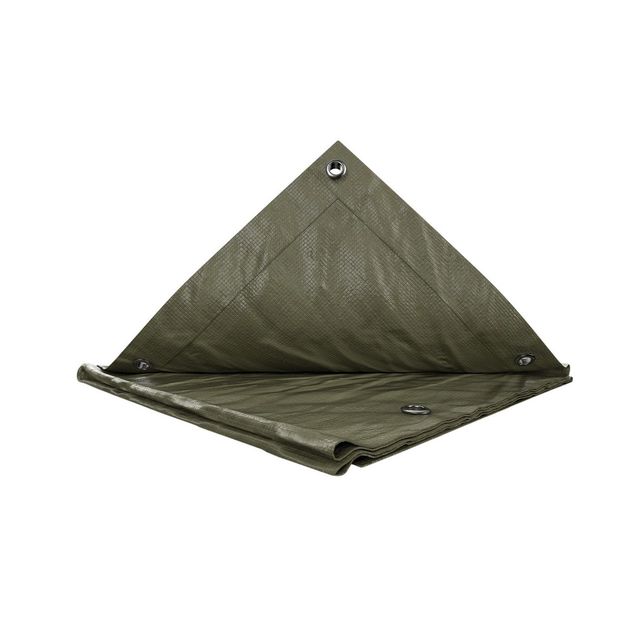Тент MASTERTOOL 10x12 м 90 г/м² ОЛИВКОВЫЙ 89-8012, фото  | SNABZHENIE.com.ua