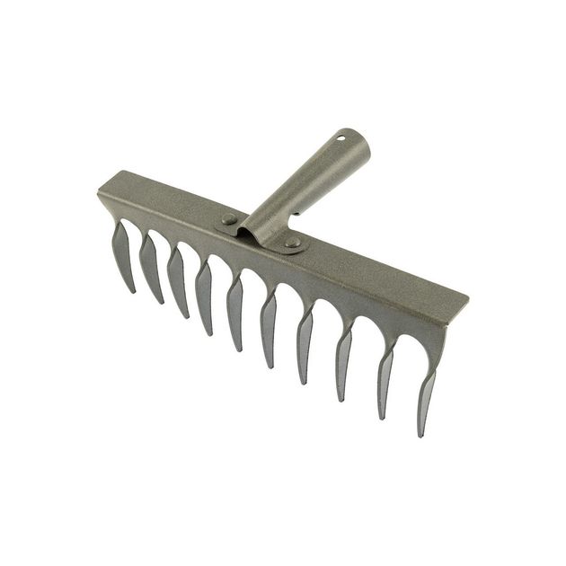 Грабли металлические крученые MASTERTOOL ГУ-10 10 зубов 305х100 мм 14-6206, фото  | SNABZHENIE.com.ua