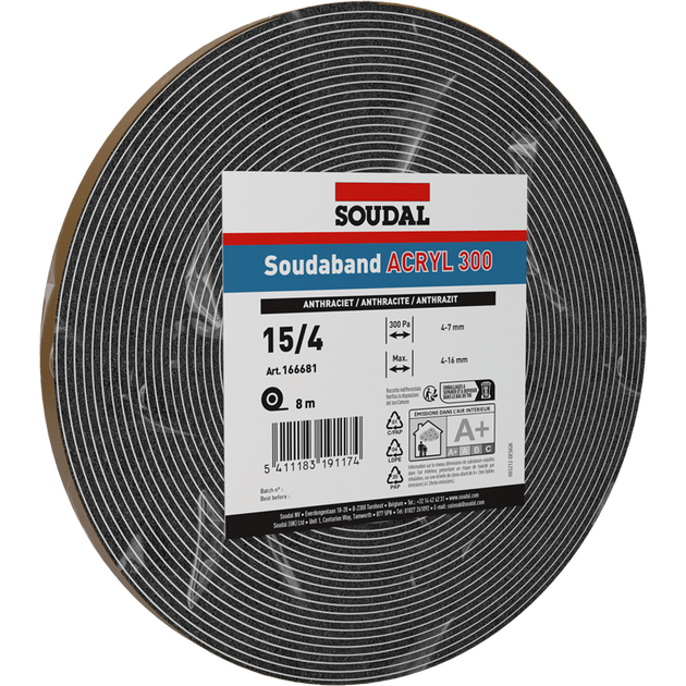 Лента ПСУЛ 10 мм 4х16 8 м SOUDABAND Acr.300, фото  | SNABZHENIE.com.ua