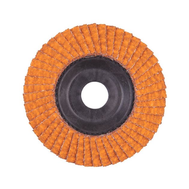 Лепестковый диск MILWAUKEE SLC50/115G40 CERA TURBO 115 мм, зерно 40, фото  | SNABZHENIE.com.ua