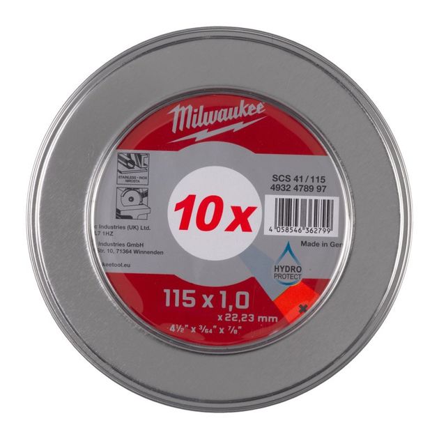 Отрезной диск SCS 41/115x1 PRO+ (10 шт) в металлическом боксе, фото  | SNABZHENIE.com.ua