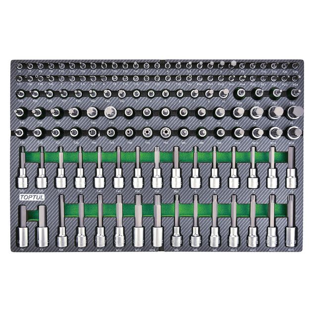 Тележка с инструментом 7 секций 413 ед. серый Bumper серия TOPTUL GE-41330, фото , изображение 5 | SNABZHENIE.com.ua Тележка с инструментом 7 секций 413 ед. серый Bumper серия TOPTUL GE-41330, фото , изображение 5 | SNABZHENIE.com.ua